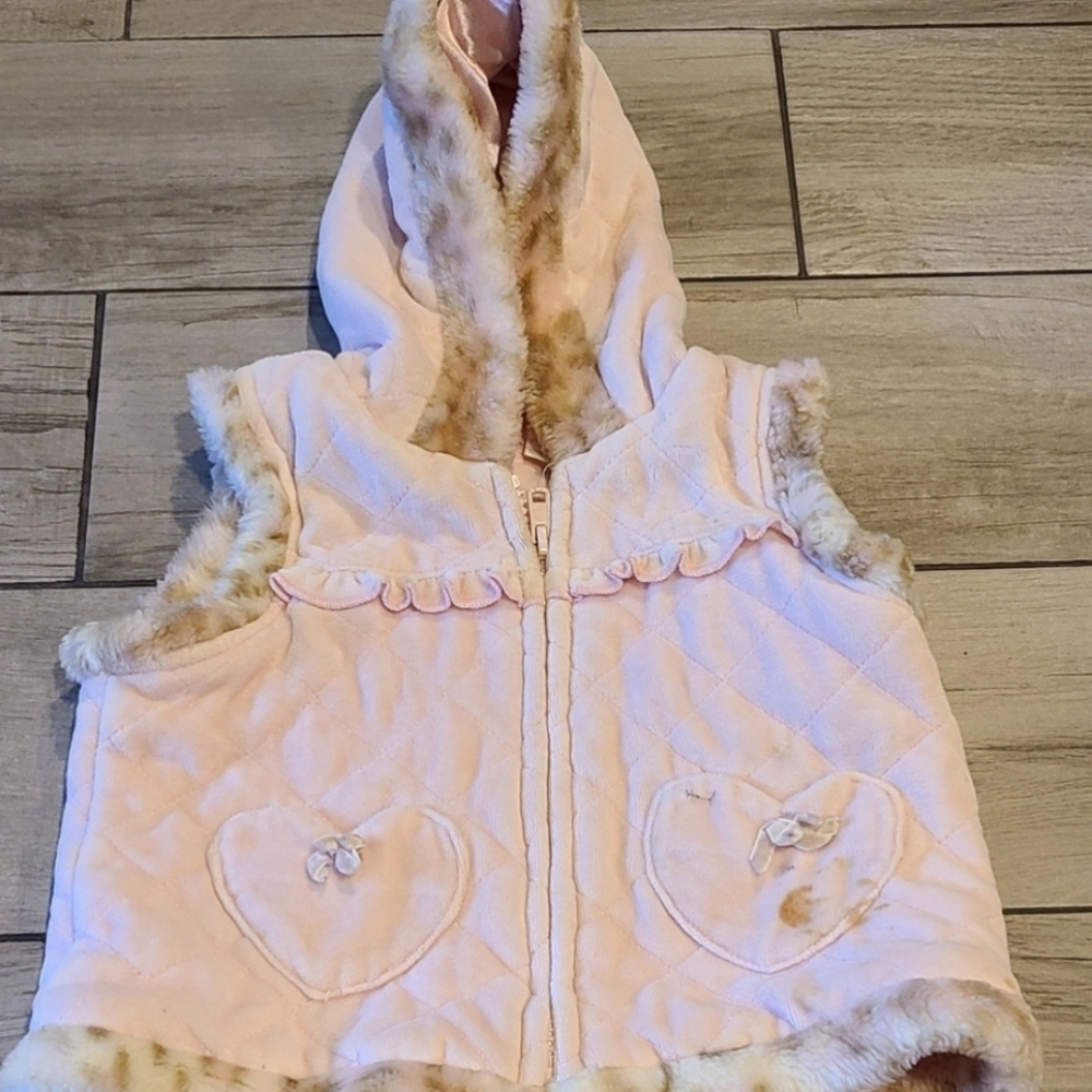 🦔 Baby Headquarters quilted fleece vest🌻